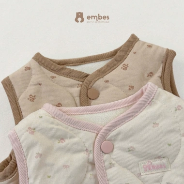 Áo Gile Bé Gái Embes Hoa Nhí Nỉ Lót Lông Dày Size 0-4 Tuổi Giá Ưu Đãi 233.750₫ 4