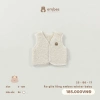 Áo Gile Embees cho Bé sơ sinh 0-9 tháng, lông thêu mềm, ấm áp, giảm giá 148k 6