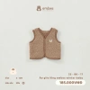 Áo Gile Embees cho Bé sơ sinh 0-9 tháng, lông thêu mềm, ấm áp, giảm giá 148k 7