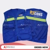 Áo gile kỹ sư bảo hộ lao động in theo yêu cầu - Tối thiểu 5C - Giá 105.000 VNĐ