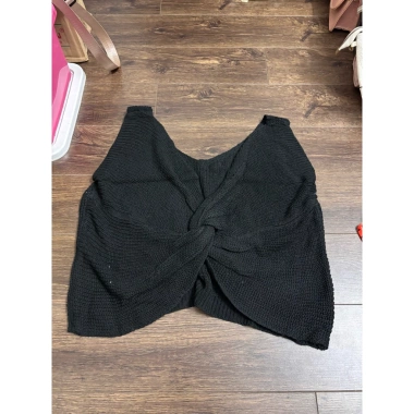 Áo Gile Len Đen VD7.1 - Ấm Áp, Thời Trang, Giảm Giá Đặc Biệt 70k 2 Áo Gile Len Đen VD7.1 - Ấm Áp, Thời Trang, Giảm Giá Đặc Biệt 70k 2