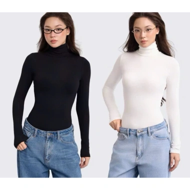 Áo giữ nhiệt cổ cao thời trang, cá tính, bigsize - Độ ấm cao, chất liệu dày dặn, thiết kế ôm chuẩn - Mua 2 tặng dây chuyền cao cấp, chỉ 83.999 VND 7
