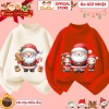 Áo Giữ Nhiệt Ông Già Noel Bé Trai và Bé Gái - CIUCIU KID Vải Zip Lông Mềm 119k