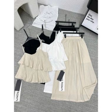 Áo Hai Dây Nữ Vải Đũi Xước Rộng và Babydoll Suông Mùa Hè – Chất Mát Mềm Mịn Không Nhăn 468.689₫ 4
