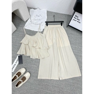 Áo Hai Dây Nữ Vải Đũi Xước Rộng và Babydoll Suông Mùa Hè – Chất Mát Mềm Mịn Không Nhăn 468.689₫ 7
