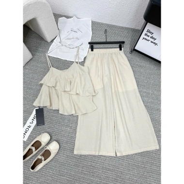 Áo Hai Dây Nữ Vải Đũi Xước Rộng và Babydoll Suông Mùa Hè – Chất Mát Mềm Mịn Không Nhăn 468.689₫ 9