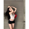 Áo Hai Màu In Chữ Thời Trang Mùa Hè Nữ - Hàng Mới Giá Ưu Đãi 210.816₫ 5