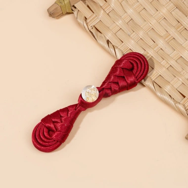 Áo Hanfu Handmade trẻ em khóa sườn xám, nút đường, kèm mũ và hộp quà tặng 7