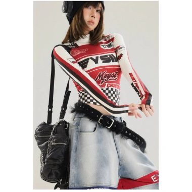 Áo jersey đua xe đạp retro Mỹ tay dài thể thao, giảm giá 20% giá chỉ 192.357₫