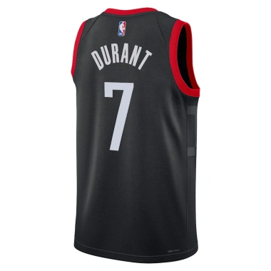 Áo Jersey NBA Houston Rockets Kevin Durant Đen Số 7 - Thích hợp trẻ em và người lớn, giảm giá đặc biệt