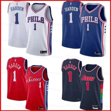 Áo Jersey Philadelphia 76ers 2.022 Plus Size, chất liệu cứng, giá ưu đãi 119.880₫