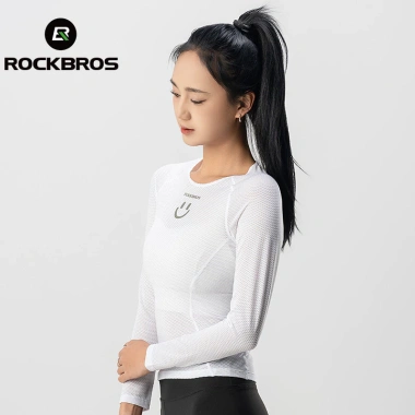 Áo jersey Rockbros nữ tay dài thoáng khí, chống mồ hôi - Xe đạp & chạy bộ mùa hè, 325.088₫