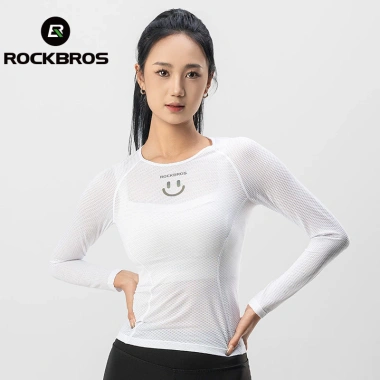 Áo jersey Rockbros nữ tay dài thoáng khí, chống mồ hôi - Xe đạp & chạy bộ mùa hè, 325.088₫