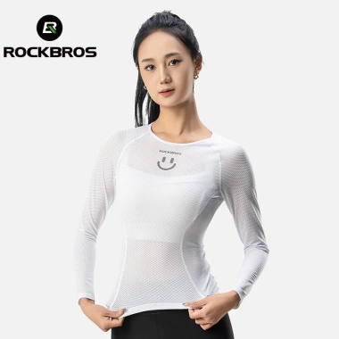 Áo jersey Rockbros nữ tay dài thoáng khí, chống mồ hôi - Xe đạp & chạy bộ mùa hè, 325.088₫