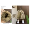 Áo khoác bé trai bóng chày mỏng nhẹ 2.025 - Cotton thoáng khí, dễ thương, đa năng thu đông 7