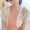 Áo khoác Bolero nữ cỡ lớn trắng đen tay ngắn, ren filipiniana – chỉ 90.468₫ 10