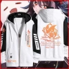 Áo khoác cardigan Genshin Impact Hu Tao unisex dài tay zipper jersey - 194.400₫