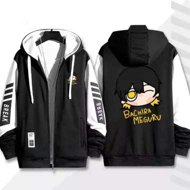 Áo khoác hoodie PG BLUE LOCK Isagi Yoichi Chigiri Hyoma Nagi Seishiro - Dây kéo thời trang, giảm giá 268.920₫