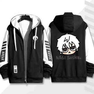 Áo khoác hoodie PG BLUE LOCK Isagi Yoichi Chigiri Hyoma Nagi Seishiro - Dây kéo thời trang, giảm giá 268.920₫ 5 Áo khoác hoodie PG BLUE LOCK Isagi Yoichi Chigiri Hyoma Nagi Seishiro - Dây kéo thời trang, giảm giá 268.920₫ 5