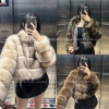 Áo khoác lông rái cá Luxury CropTop 862 chuẩn Quảng Châu VIP, khóa Titan dày dặn nặng tay, giảm 21% 6