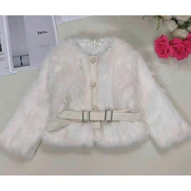 Áo khoác lông VIP cho bé gái 8-20kg - Sang chảnh, ấm áp, giá ưu đãi 450k - Dâu Dâu Kids