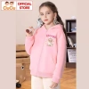 Áo khoác nỉ hoodie lót bông Noel Labubu cho bé trai, bé gái CIUCIU KID vải co dãn mềm ấm giữ nhiệt 8