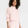 Áo khoác nỉ nữ All In Motion dáng crop thể thao, khóa kéo nửa dây, nhẹ nhẹ, VNXK: Giá chỉ 45.000₫ 6