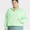 Áo khoác nỉ nữ All In Motion dáng crop thể thao, khóa kéo nửa dây, nhẹ nhẹ, VNXK: Giá chỉ 45.000₫ 8