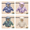 Áo khoác trẻ em chống gió dày lót polyester, thoáng khí, phù hợp mọi mùa 2