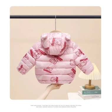 Áo khoác trẻ em chống gió dày lót polyester, thoáng khí, phù hợp mọi mùa 3