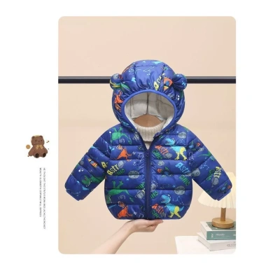 Áo khoác trẻ em chống gió dày lót polyester, thoáng khí, phù hợp mọi mùa 4
