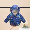 Áo khoác trẻ em chống gió dày lót polyester, thoáng khí, phù hợp mọi mùa 10