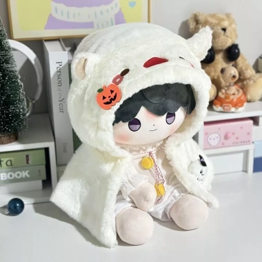 Áo khoác trẻ em Giáng Sinh Rhapsody 40cm Ngồi Ichiban, lông thú cotton