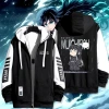 Áo khoác unisex PS2 Demon Slayer Tokitou Muichirou dây kéo – giá chỉ 276.480₫, giảm 21%