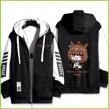 Áo khoác Unisex TemaAnime Suzuka Silent Derby Umamusume Dây kéo thời trang, giá ưu đãi 268.920₫