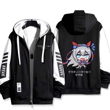 Áo khoác Unisex TemaAnime Suzuka Silent Derby Umamusume Dây kéo thời trang, giá ưu đãi 268.920₫ 2 Áo khoác Unisex TemaAnime Suzuka Silent Derby Umamusume Dây kéo thời trang, giá ưu đãi 268.920₫ 2