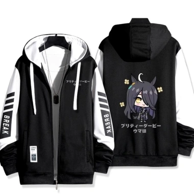 Áo khoác Unisex TemaAnime Suzuka Silent Derby Umamusume Dây kéo thời trang, giá ưu đãi 268.920₫ 3 Áo khoác Unisex TemaAnime Suzuka Silent Derby Umamusume Dây kéo thời trang, giá ưu đãi 268.920₫ 3
