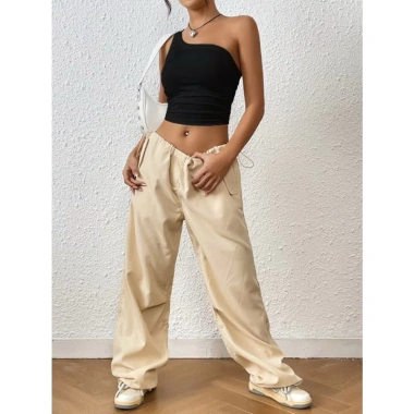 Áo lệch vai croptop thời trang châu Âu, big size, vải gân tăm lụa cao - 148k