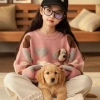 Áo len chui đầu dày bé gái phong cách thu đông 2.025 - Độc đáo, siêu đẹp, giá ưu đãi 416.966₫ 10