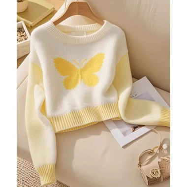 Áo len dài tay dáng rộng phong cách lười biếng mùa xuân hè phong cách Hàn Quốc Áo len Cardigan màu trơn đơn giản 7 Áo len dài tay dáng rộng phong cách lười biếng mùa xuân hè phong cách Hàn Quốc Áo len Cardigan màu trơn đơn giản 7