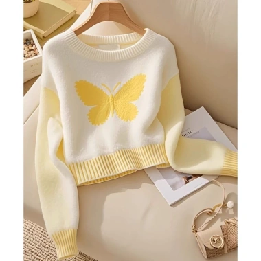 Áo len dài tay dáng rộng phong cách lười biếng mùa xuân hè phong cách Hàn Quốc Áo len Cardigan màu trơn đơn giản 9 Áo len dài tay dáng rộng phong cách lười biếng mùa xuân hè phong cách Hàn Quốc Áo len Cardigan màu trơn đơn giản 9