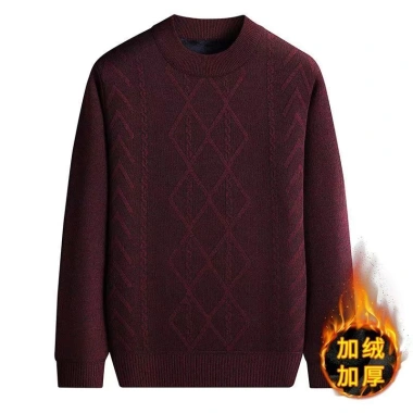 Áo Len Dày Cổ Tròn Nam Trung Niên 2.024 - Phong Cách Mới Thu, Ấm Áp, Giá Ưu Đãi 237,378₫ 5