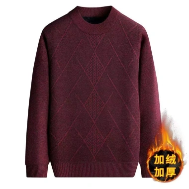 Áo Len Dày Cổ Tròn Nam Trung Niên 2.024 - Phong Cách Mới Thu, Ấm Áp, Giá Ưu Đãi 237,378₫ 7