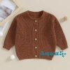 Áo len mùa thu đông trẻ em ấm áp dài tay, cardigan dệt kim nút, unisex cho bé trai và bé gái - chỉ 255.960₫ 2