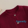 Áo len mùa thu đông trẻ em ấm áp dài tay, cardigan dệt kim nút, unisex cho bé trai và bé gái - chỉ 255.960₫ 7