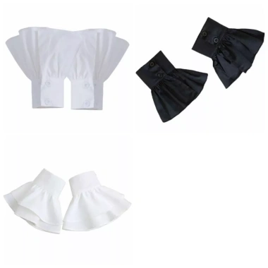 Áo len tay giả xếp li MAOYE66SY - Ruffles, vòng bít tháo rời, voan Lolita dễ thương - Giá 106.920 3 Áo len tay giả xếp li MAOYE66SY - Ruffles, vòng bít tháo rời, voan Lolita dễ thương - Giá 106.920 3