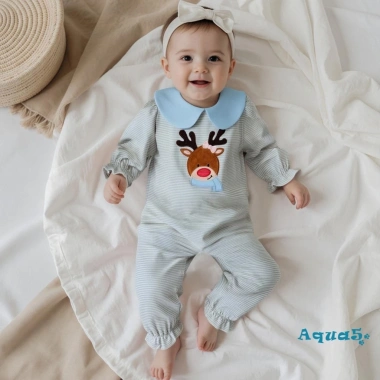 Áo liền quần Aqua-Baby Giáng Sinh Tuần Lộc Thêu Cổ Búp Bê Tay Dài - Thu Đông Dễ Thương, Giá 242k 8 Áo liền quần Aqua-Baby Giáng Sinh Tuần Lộc Thêu Cổ Búp Bê Tay Dài - Thu Đông Dễ Thương, Giá 242k 8