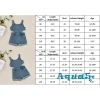 Áo Liền Quần Cổ Vuông Không Tay Màu Trơn - Thời Trang Mùa Hè Bé 6 Tháng‑4 Tuổi, Giá 180.900₫ 3