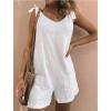 Áo liền quần nữ cotton lanh trơn, túi tiện, rộng rãi - Giá chỉ 192.768 VND 9