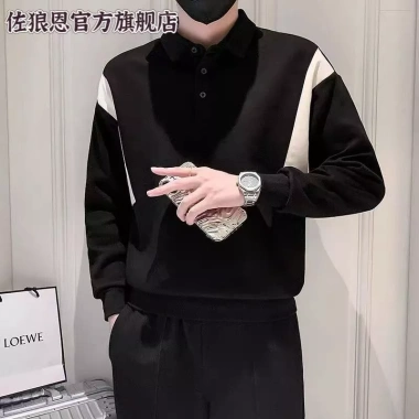 Áo Lông Cừu Nam Phong Cách Mới, Thời Trang Thu Đông, Dạo Phố & Kết Hợp Polo, Giá Ưu Đãi 297.907₫ 5